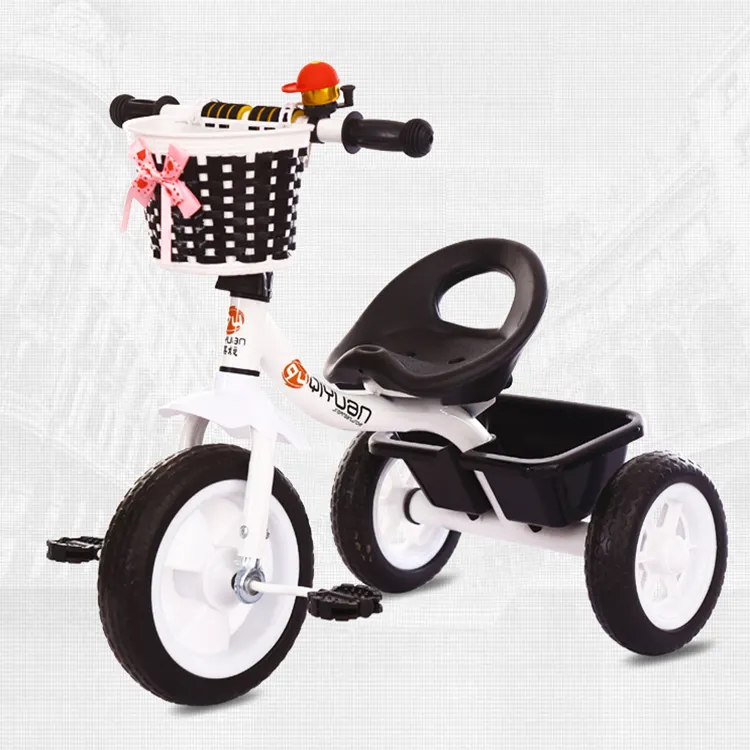 बड़ी पहियों के साथ बच्चे tricycle धक्का संभाल बच्चा बाइक/थोक उच्च गुणवत्ता सबसे अच्छी कीमत बच्चे तिपहिया/बच्चे पेडल कारों ट्राइक