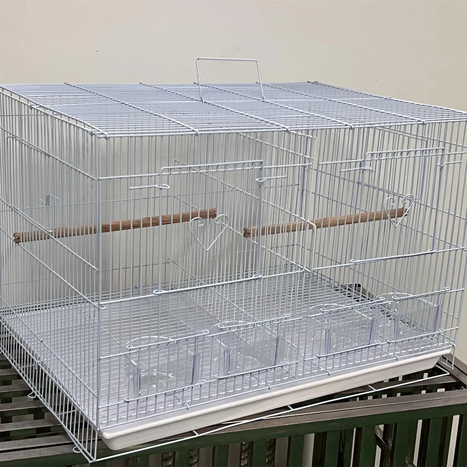 Bird Cage Breeding Cage Separable Double Spaced Square Metal Bird Large Bird Cages For Sale