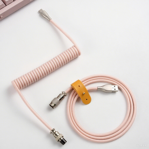 Gx12 M10 M12 Bện Hợp Kim Nhôm Mùa Xuân Xoăn Xoắn Ốc Cuộn Dây Cuộn Dây USB Loại C Hàng Không Dây USB-C Cơ Khí Cáp Bàn Phím - Product Image 2