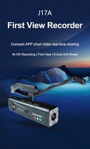 4K 64G Anti-Shake Action Sports <strong>Camera</strong> Head-Mounted Hands-Free Vlogging with 128GB Built-in Memory MicroSD Media Type - Product Image 5