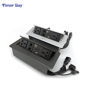 Toma de corriente múltiple oculta, toma de corriente USB con cable - Product Image 1