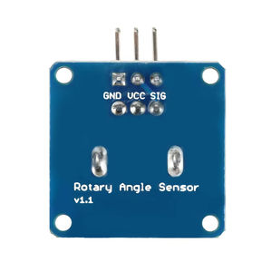 Módulo de Sensor de ángulo de rotación de 3-5,5 V CC, interruptor de perilla, módulo de interruptor de potenciómetro de resistencia a la luz y volumen ajustable