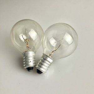 25 Watt Replacement Bulbs G16.5 Small Globe E12 Candelabra Base Clear Glass Incandescent Light Bulbs G50 for Candle Wax Warmer - Product Image 5