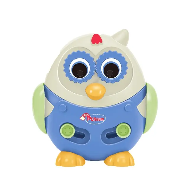 Tempo Toys giocattoli elettronici simpatico pinguino a batteria giocattoli educativi per l'elettronica dei bambini