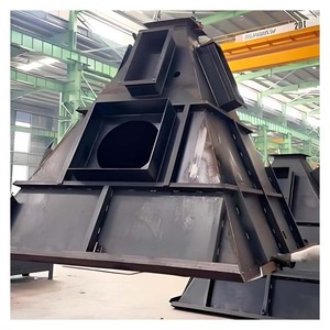 Thép thức ăn Phễu sạc xô cho ăn rầy Kết Cấu Thép chế tạo cát sỏi Silo cho khai thác mỏ và khai thác đá - Product Image 1