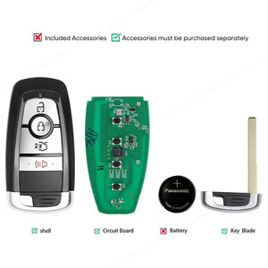 Autel IKEYFD004AL IKEY 4 Buttons Smart <strong>Key</strong> for Ford Used with Altra Car <strong>Key</strong> Programming Copy Machine KM100 IM508 IM608 IM608S - Product Image 4