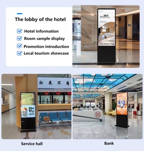 43 Zoll <span class=keywords><strong>Android</strong></span> 4K <span class=keywords><strong>LCD</strong></span> Touchscreen Ad Display Kiosk Bodenst änder Vertikal Smart Interactive Digital Media