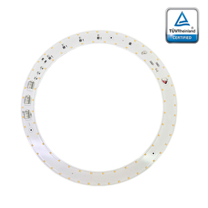 TUV 3年保証AC230V DOB調光可能ダブルビーム90Ra 3000K 180 LED度LEDボードLEDラウンドアルミニウムPCB PCBAモジュール - Product Image 2