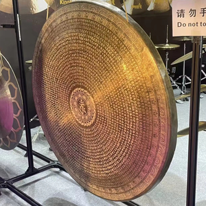 2025 Kingdo China Handmade 100cm/40&quot; <strong>Chau</strong> Gong for Music Therapy Customized <strong>Chau</strong> Gong Sound Healing Instruments Gonggi - Product Image 1