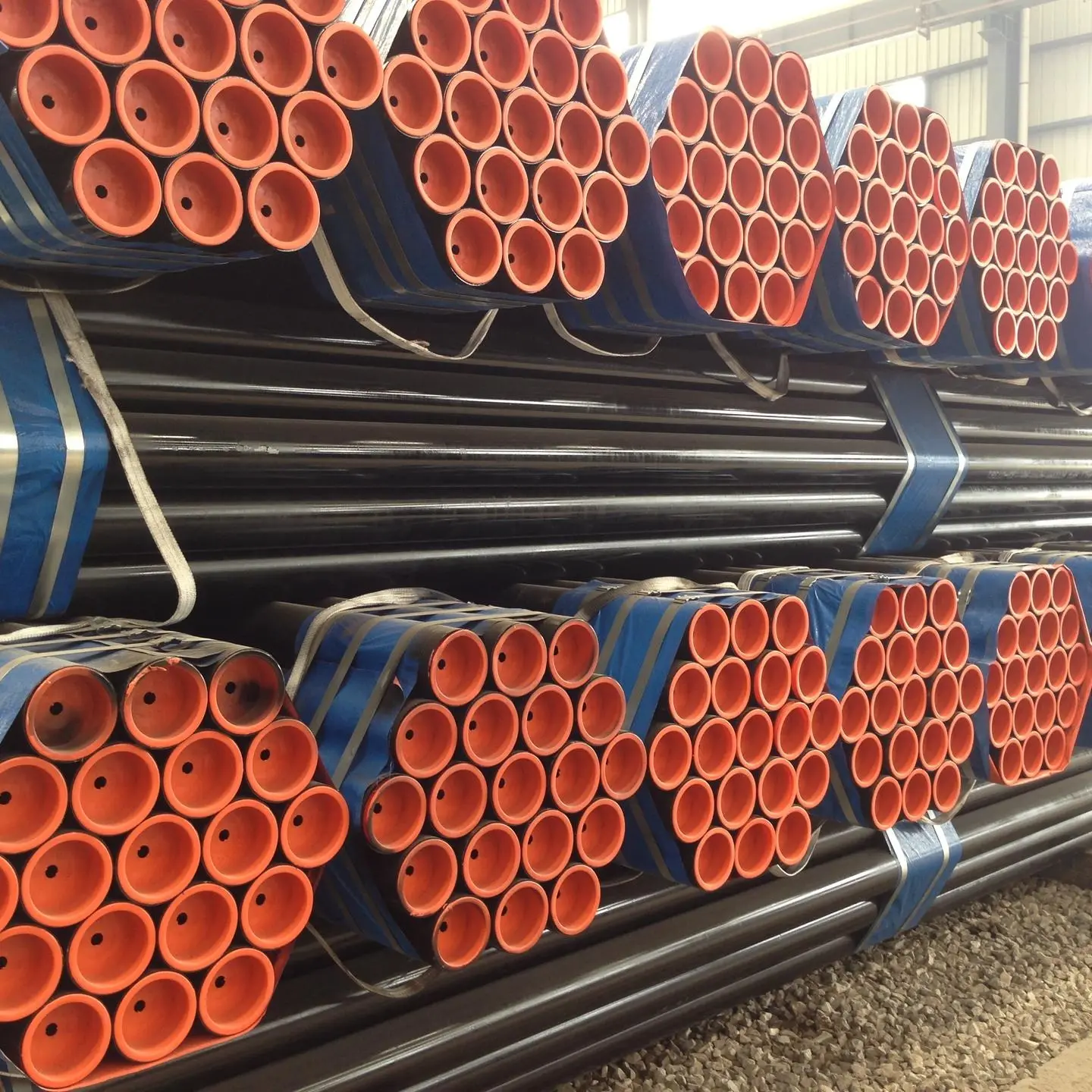 ASTM A53 A106 API 5L Rohrleitungen Röhren Grade B Kohlenstoffstahl nahtloser Stahl rundes heißgewalztes 8 - 1240 mm 12 mm dickes Stahlrohr 1 Tonne