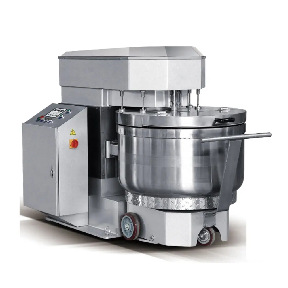 Mezclador de masa comercial de 260L, máquina amasadora de masa Industrial, batidor de huevos eléctrico, máquina mezcladora de harina para pan comercial
