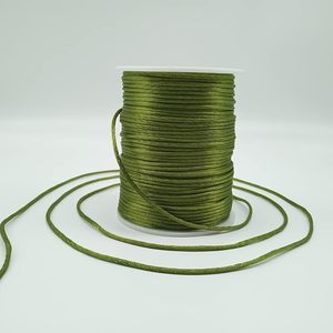 Cuerda de nailon para la fabricación de joyas, pulseras, collares, hilo de abalorios, cola de rata, nudo de macramé artesanal - Product Image 4