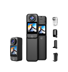 SJCAM C300 BL SJCAM C300コンパクトカメラ、3800mAhバッテリーアクションカメラ、ライブストリーミング用4Kカメラ - Product Image 1