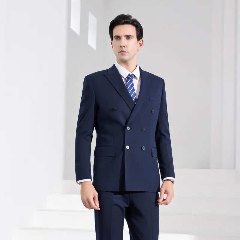 Slim Fit Suit Forms men Blazer Textura suave Antiarrugas Antiestático Trajes de hombre Blazer