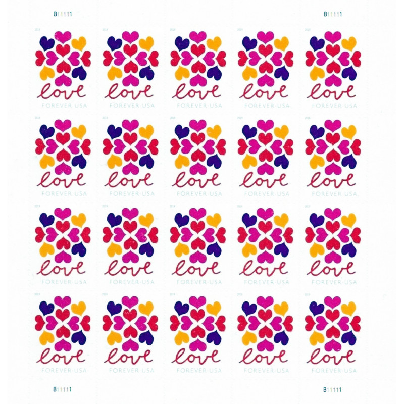 2019 Love Heart Blossoms A011