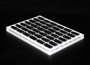 工厂供应透明亚克力珠宝展示架戒指储物托盘，用于商店展示 - Product Image 6
