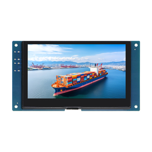 5インチUART HMIシリアルポートRS232 Rs485 TTLインターフェース容量性タッチスクリーンLCDディスプレイモジュール800*480解像度 - Product Image 3