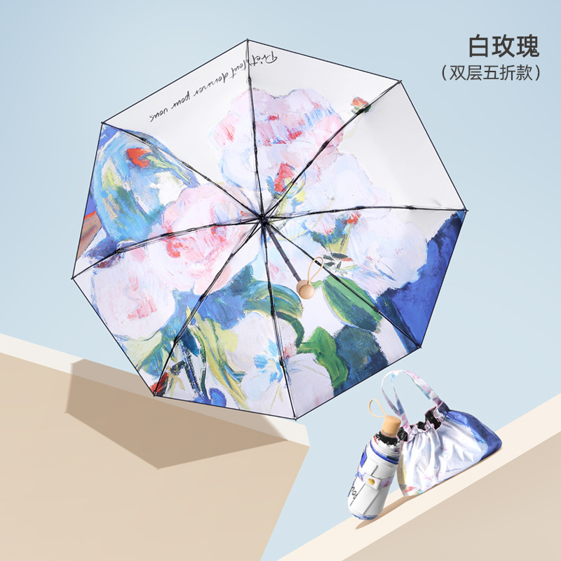 sac gratuit rose blanche