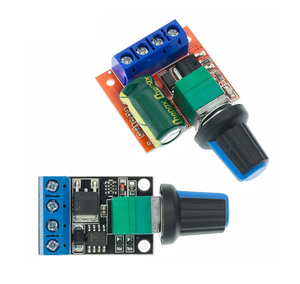 Mini 5A 10A 90W PWM 12V DC modulo regolatore di velocità del motore DC-DC 4.5V-35V regolatore regolabile interruttore regolatore di controllo 24V - Product Image 1