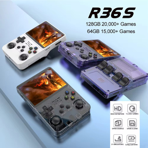 Портативная игровая консоль R36S, 3,5 дюймов, 64 г