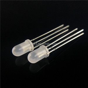 IC Built-in WS2811/WS2812 4 pins Through Hole ประเภท F5 F8 DIP 5 มม./8 มม.RGB LED ไดโอด WS2812D-F8 WS2812D-F5 - Product Image 5