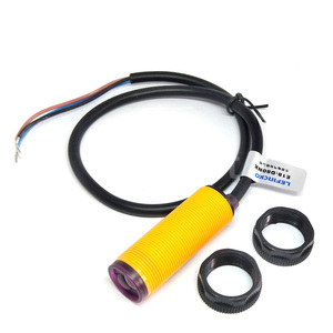 Akıllı araba Robot E18-D80NK kızılötesi engel kaçınma fotoelektrik sensör yakınlık anahtarı 3-80cm algılama aralığı ayarlanabilir - Product Image 2
