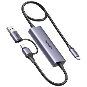 UGREEN <strong>USB</strong> C Capture <strong>Card</strong> 1080P 60FPS 2K@30Hz Type C to <strong>USB</strong>-A/C <strong>Input</strong> Video Capture <strong>Card</strong> <strong>USB</strong> 3.0 Support 100W Fast Charge - Product Image 1
