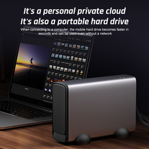 Quad-Core-Cortex-A55 arm 1,4 GHz 4-Bay SSD 8G/16G RAM USB-Schnitts telle Multi-Interface NAS Cloud Storage Server - Product Image 3