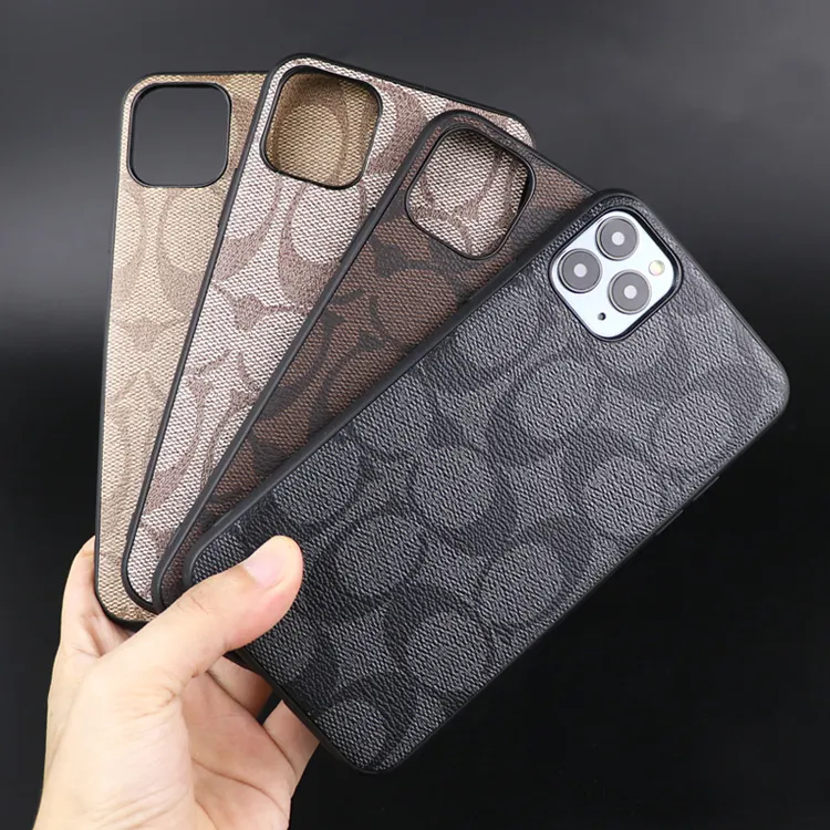 Роскошный модный брендовый дизайнерский чехол из искусственной кожи для мобильного телефона чехол для iPhone 15 Pro Max 14 13 12 11 X XR 7 8