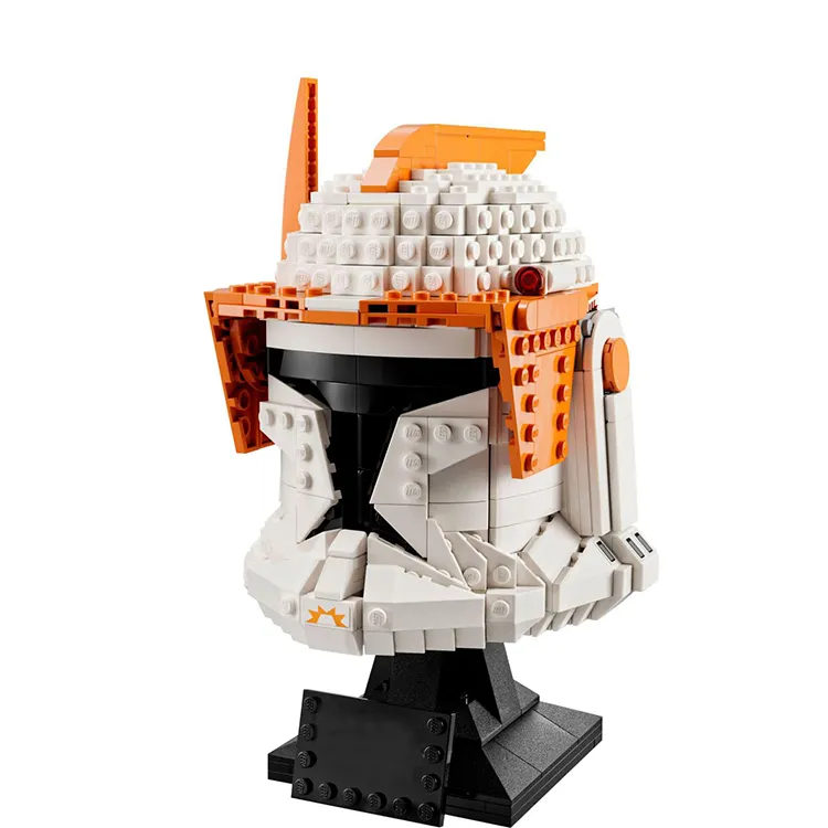 Personalizado 2024 a Nova Chegada MOC blocos de construção Star Plane Wars Series Mini tijolos Guerreiro cabeça boneca crianças blocos brinquedo