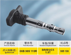 KLG araba motoru ateşleme bobini 06B 905 115 R 06B 905 115 S Vw Beetle için uygun 1C1 1.8T Audia4 B6 1.8T 3.0L A6L C5 - Product Image 4