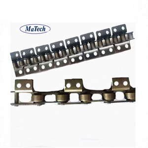MaTech Factory Custom Stainless Steel 12b1 12a-2 <strong>12b</strong>-2 16B Roller <strong>Chain</strong> for Conveyor - Product Image 1