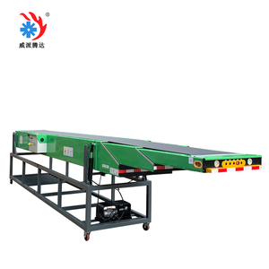 Transportador de correa telescópico móvil estirable para carga/descarga de camiones Contenedor de plataforma con hidráulico - Product Image 2