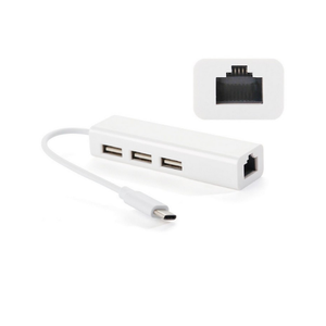 Hub usb 3 in 1 di tipo c per laptop USB3.1 di buona qualità compatibile con hub adattatore scheda di rete USB3.1/ 2.0/1.2/1.0 ethernet - Product Image 3