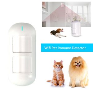 Alexa Control de voz Wifi 2,4G inalámbrico inteligente Sensor de movimiento Pir Detector - Product Image 3
