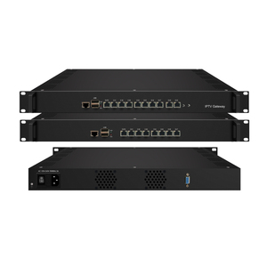 Convertidor de transmisión de televisión Digital, modulador de IPTV, RTMP, HTTP, UDP, HLS, IP