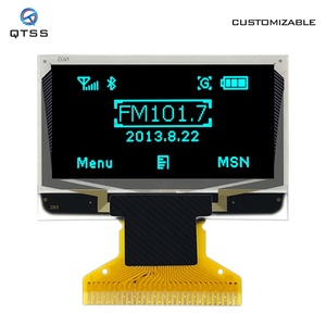 SSD1106 ile Arduino ve ahududu Pi e-kağıt modülü paneli için 1.3 inç PMOLED Mini OLED monitör ekranı 128x64 uyumlu