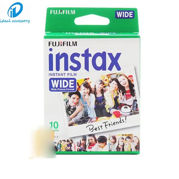 Fujifilm 5 дюймов Instax широкая пленка двойная упаковка плоская пленка для Instax W200/210/300/500AF