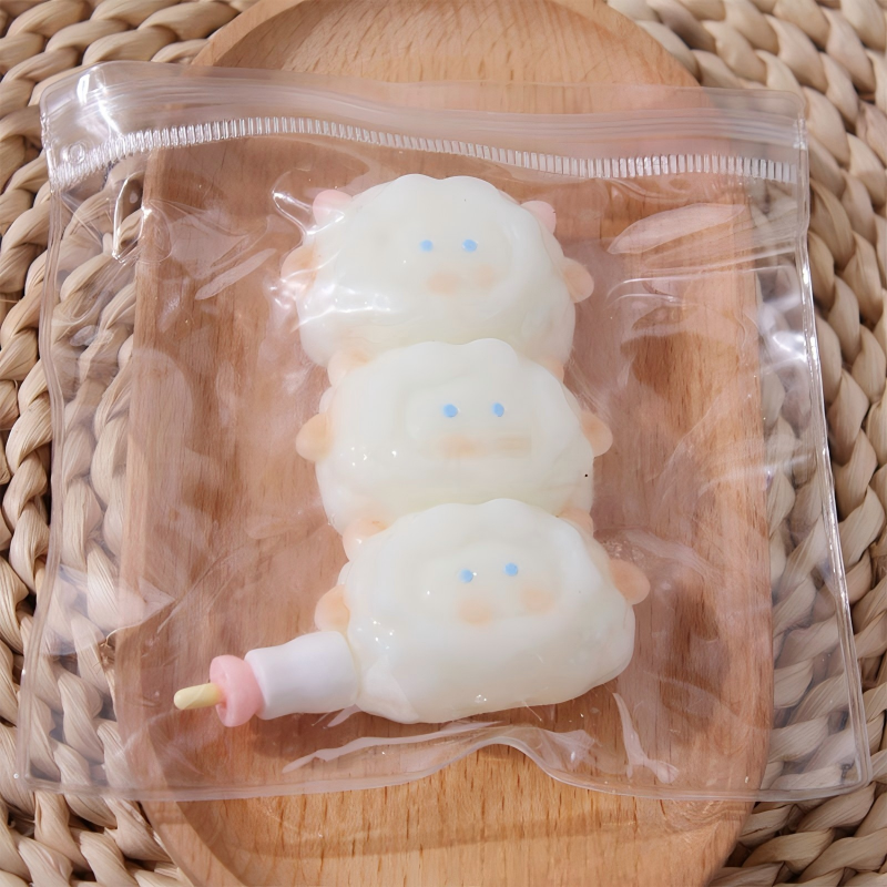 Ensemble bébé agneau trois pièces (avec surface lisse)