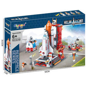 HY <strong>Toys</strong> Space Shuttle Building Blocks <strong>Toy</strong> Boy Puzzle Pieces <strong>Put</strong> <strong>Together</strong> a DIY Space Rocket Model Set - Product Image 4