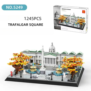 Wange 5249ใหม่โมเดลของเล่นตัวต่อตัวต่อสำหรับเด็กรุ่น Trafalgar Square London UK ชิ้นส่วนขนาดเล็ก - Product Image 5