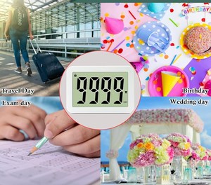 9999 giorni di conto alla rovescia per il numero elevato di visualizzazione dei giorni di ferie lavorative conta l'orologio per lo studente che torna a scuola - Product Image 6