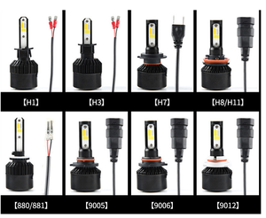 S2-4C dört renk ve flaş H1 H3 H4 H7 H11 otomatik ışık sistemleri 9005 9006 9012 LED far lambaları - Product Image 6