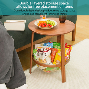 Bàn cà phê tre tùy chỉnh với thiết kế viên nang không gian - Product Image 3