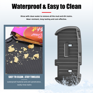 High Quality 3D TPE Rear Storage Mat Waterproof Non-slip Fuel Rear Trunk Lower Mat for Toyota Previa/<strong>Estima</strong> 2006-2019 - Product Image 5