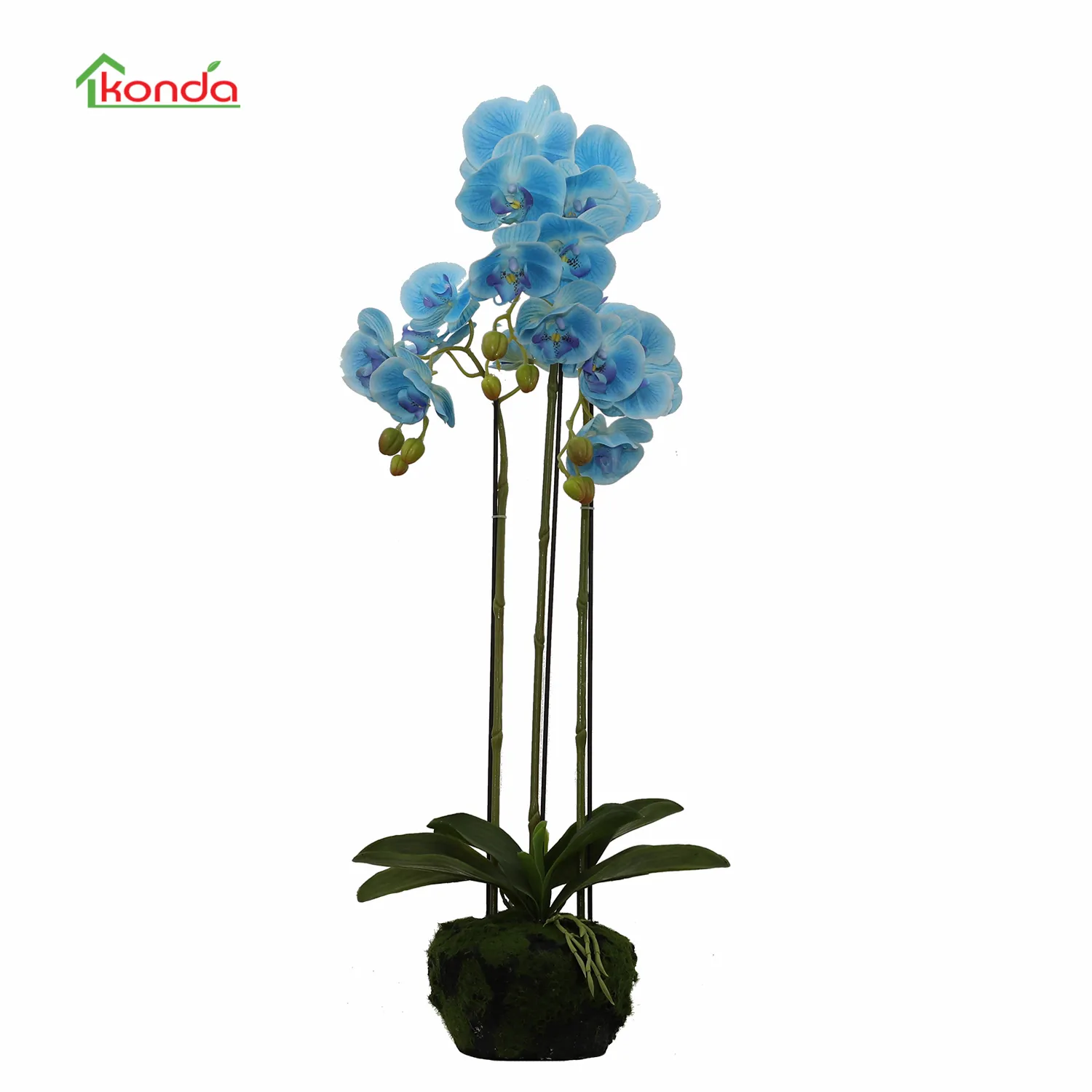 Orquídeas artificiais em plástico, fábrica de china, flores artificiais, toque real, decorações para casa, escritório, borboleta, bonsai