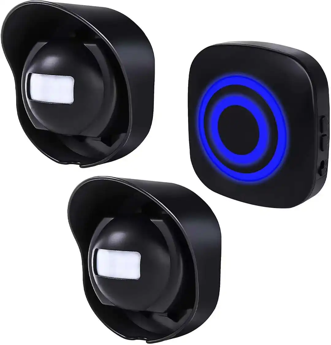 Campanello di allarme Wireless a infrarossi impermeabile sensore di movimento PIR allarme campanello antifurto allarme sensore di movimento esterno