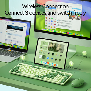 BOW 2.4G BT <strong>Keyboard</strong> Slim Portable Office <strong>Computer</strong> Laptop Tablet <strong>Keyboard</strong> Mini Wireless <strong>Keyboard</strong> - Product Image 5