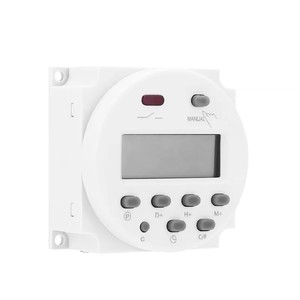 CN101A 12V/24V/110V/220V Einzel-und Doppel-Countdown-Mikrozyklus-Zeit steuerungs schalter Timer-Controller min-Steuerung 16A - Product Image 2