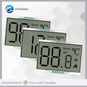 Werks großhandel Kunden spezifische TN Positive Temperatur Luft feuchtigkeit Digital anzeige 7 Segment anzeige SJXDGW0026 LCD-Module - Product Image 2